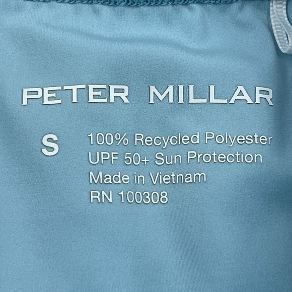 Peter Millar Mickey‎ Pleated Skort Women's Small Blue Lined Tennis Golf Skirt - Picture 3 of 12